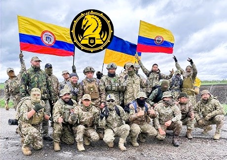Mercenarios colombianos en Ucrania